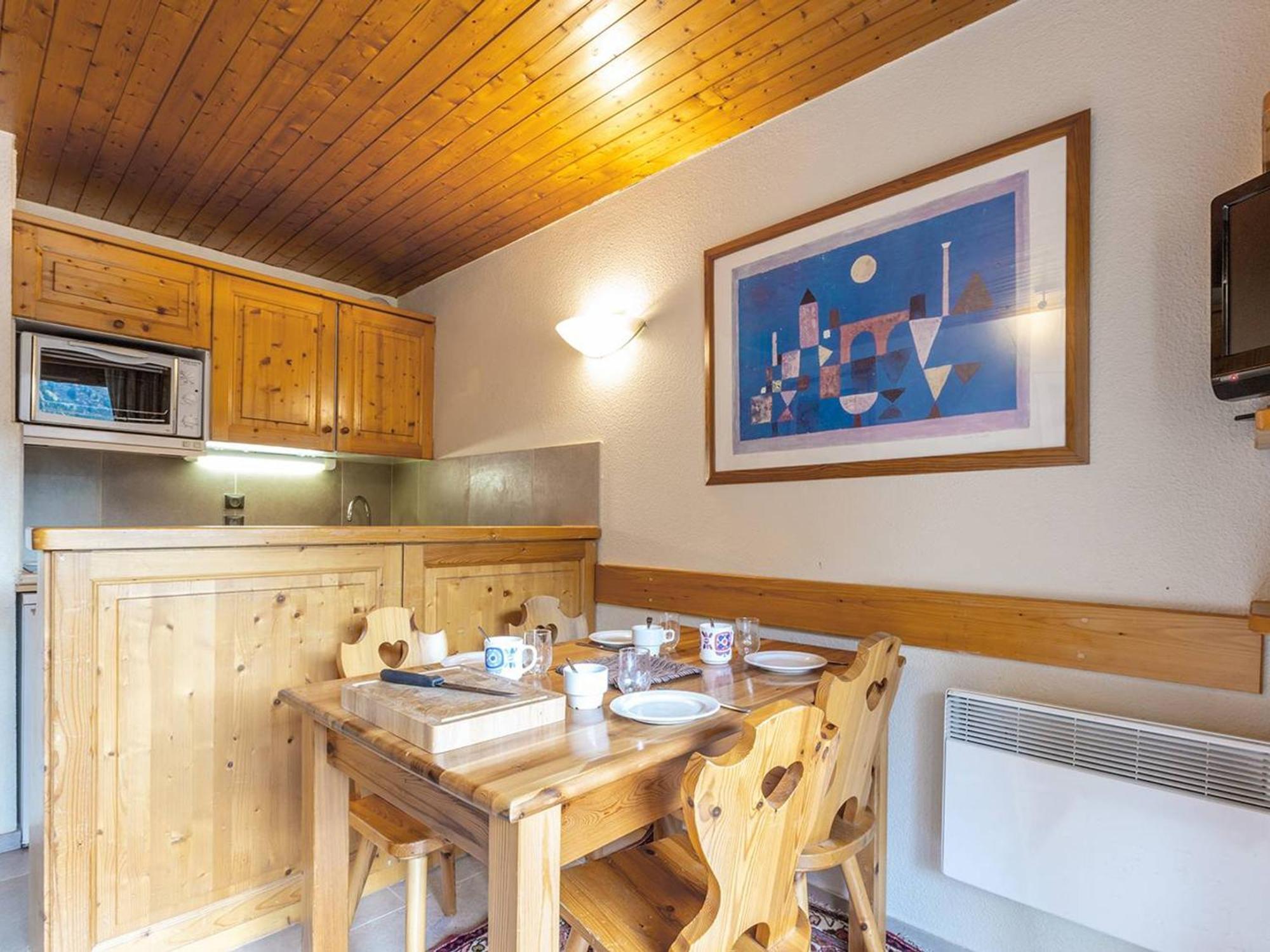 Charmant Appartement Avec Balcon, Wifi Et Ascenseur A Meribel - Fr-1-355-14 מראה חיצוני תמונה