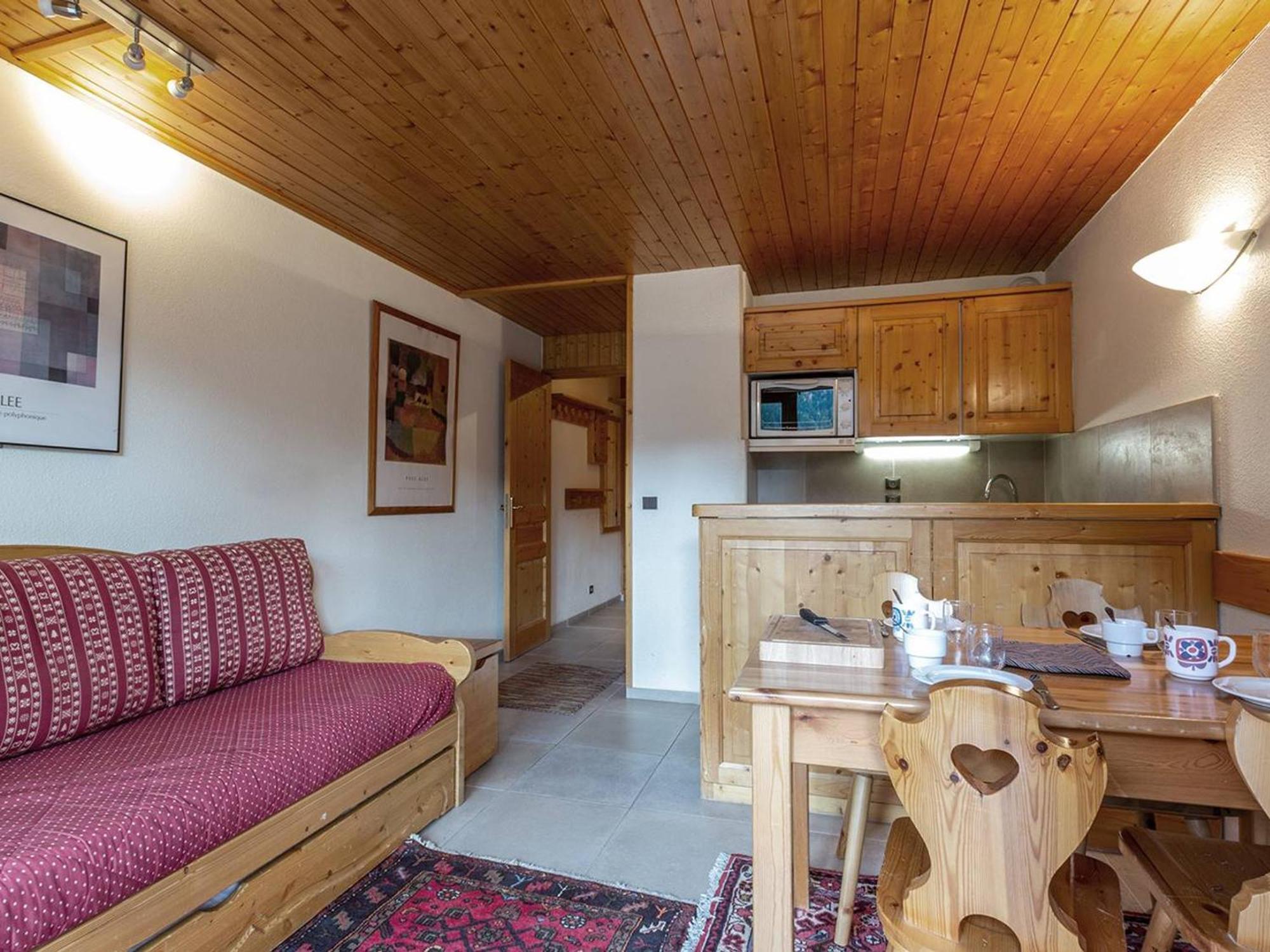 Charmant Appartement Avec Balcon, Wifi Et Ascenseur A Meribel - Fr-1-355-14 מראה חיצוני תמונה